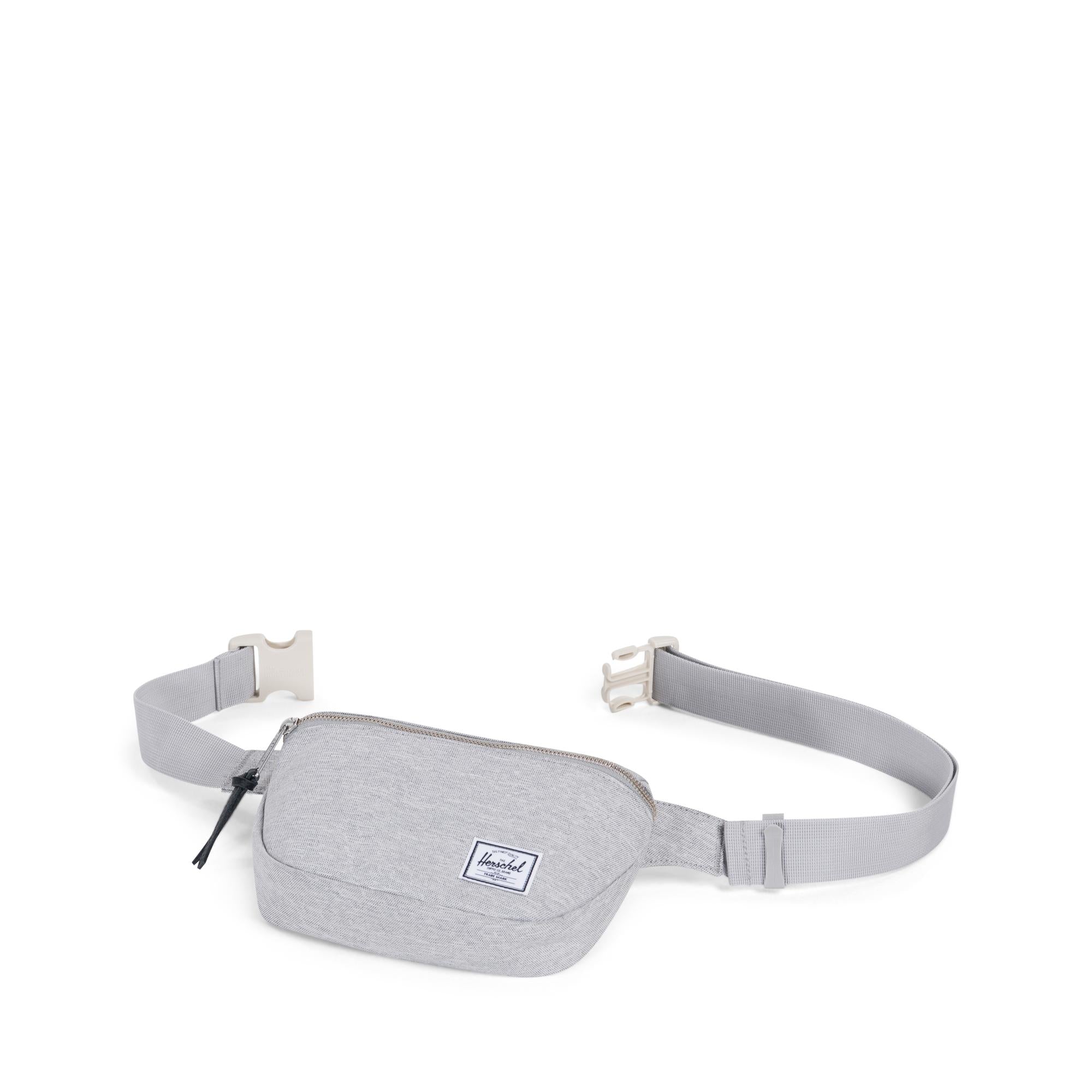 Herschel Fifteen Hip Pack - Light Grey Waist Bag for Travel, Hiking & Everyday Use - Stylish & Functional Fanny Pack