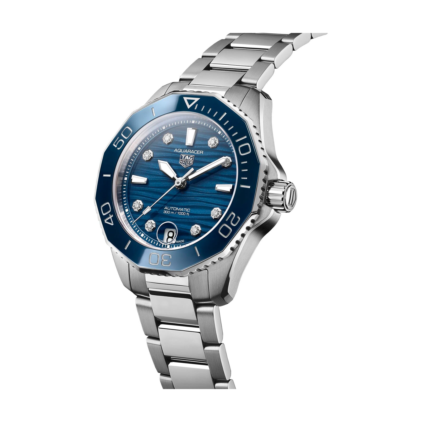 TAG Heuer Aquaracer Professional 300 Automatic Men's Watch 36mm WBP231B.BA0618 - Luxury Dive Watch for Swimming, Diving & Everyday Wear