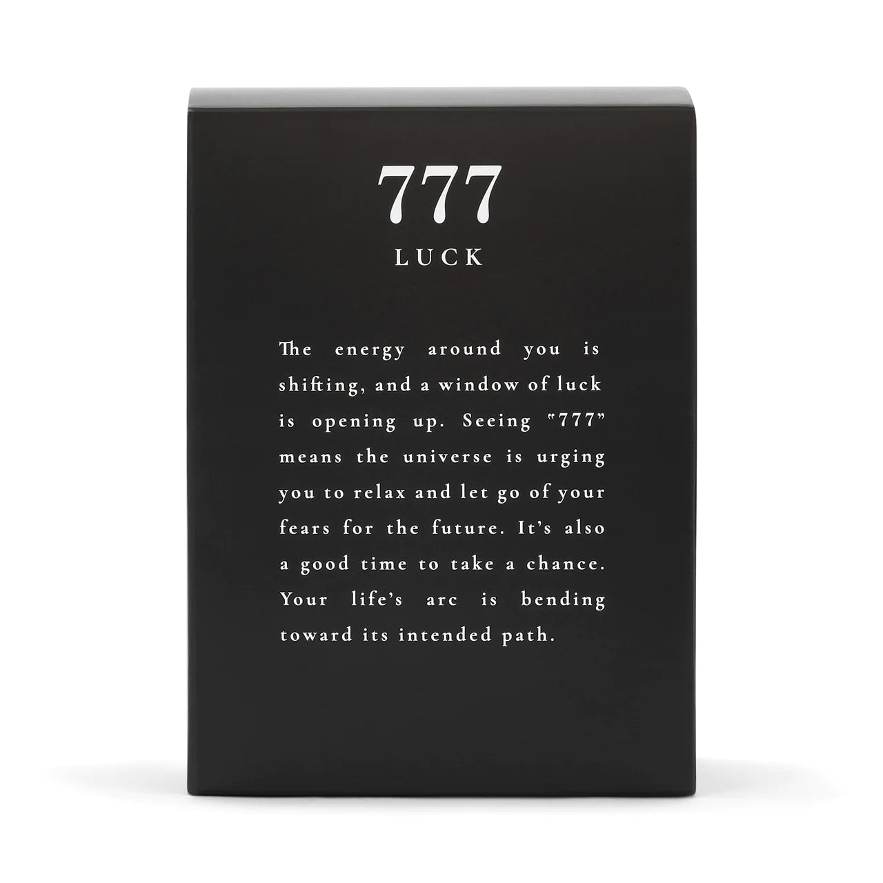 777 Luck Candle - Natural Soy Wax Candles for Good Fortune, Wealth & Success | Feng Shui Home Decor, Meditation & Spiritual Gifts