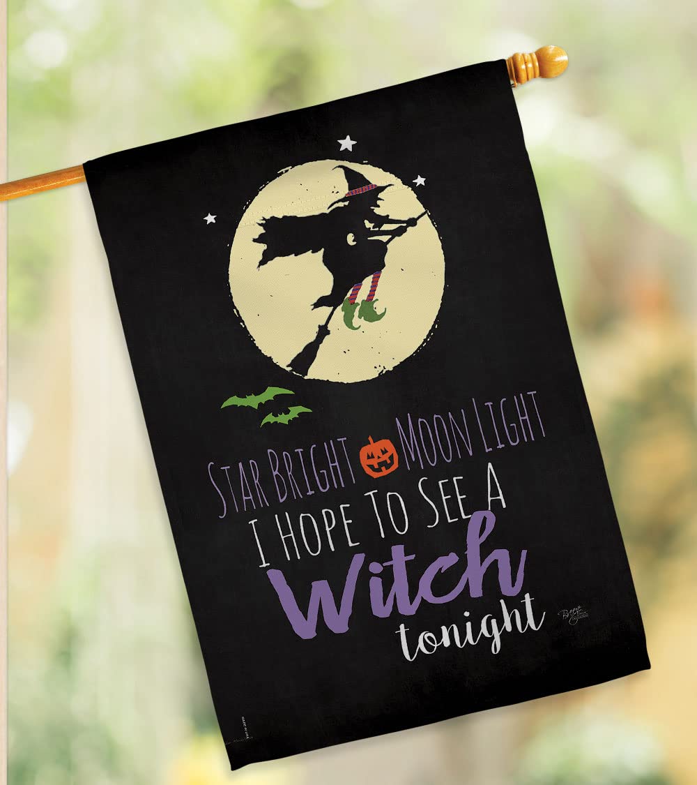 Halloween Decorative Flag 28x40in - Fall Star Bright Vertical House Flag for Outdoor & Indoor Decor