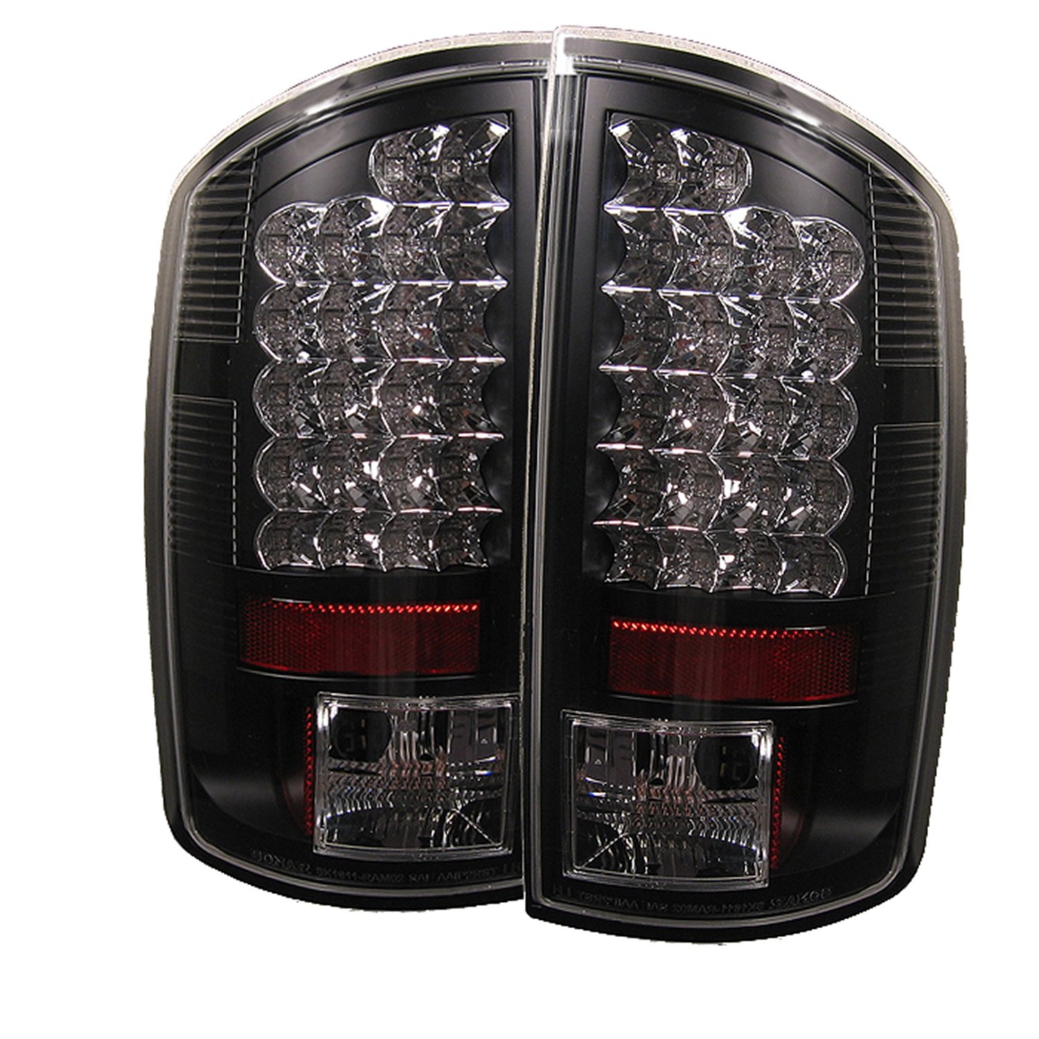 Spyder Auto 111-DRAM02-LED-BK LED Tail Lights for Cars - Black Smoke Lens - Direct Fit Replacement - Enhance Visibility & Style - Perfect for Night Driving & Custom Car Upgrades