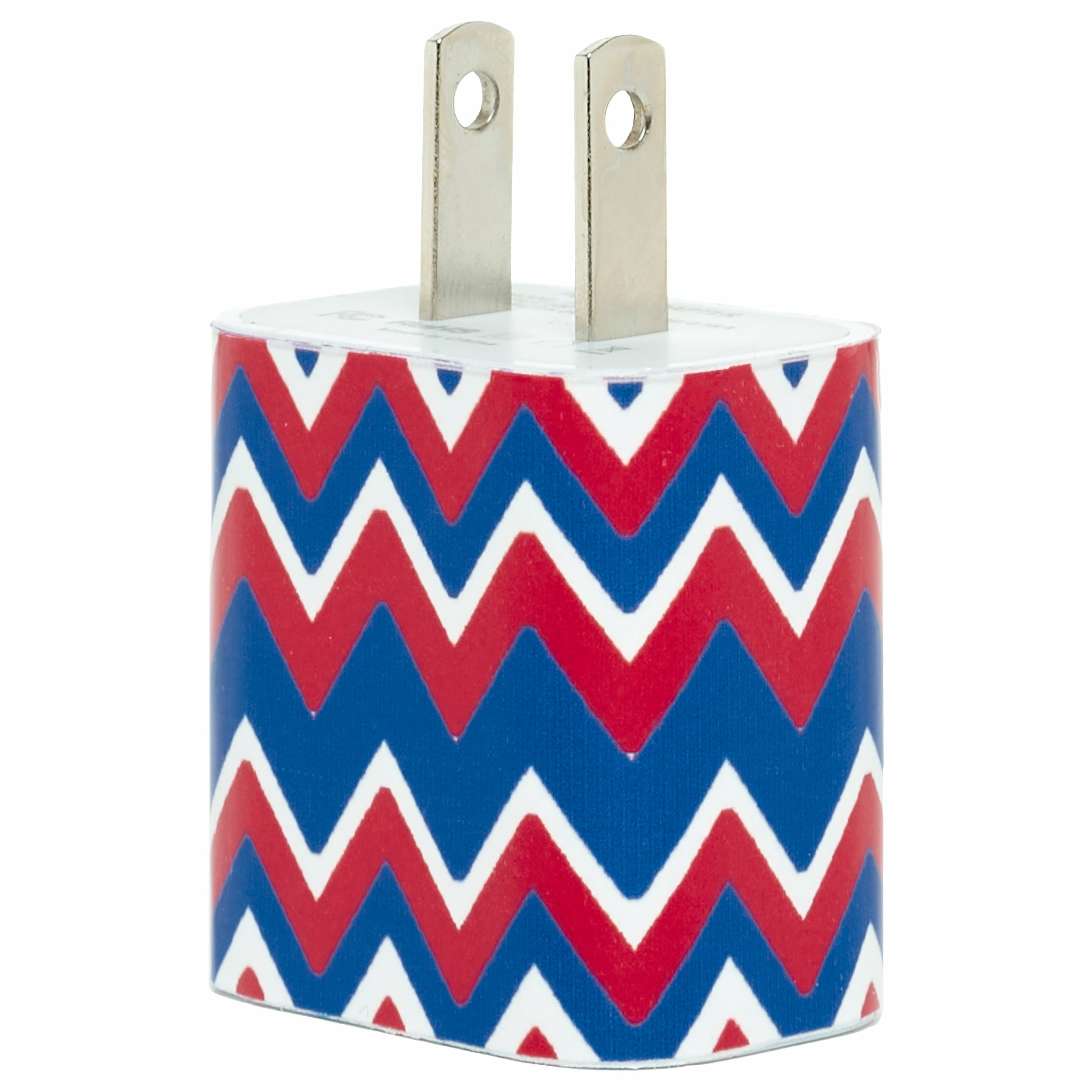 Red Royal Jagged Chevron