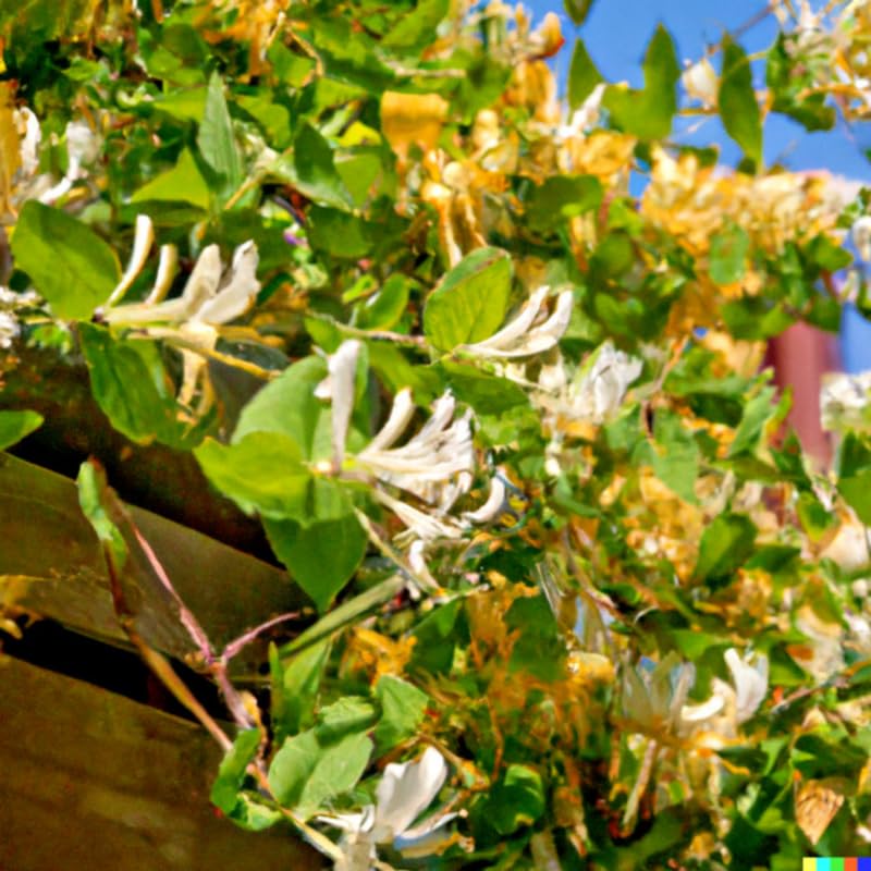 Yellow White Honeysuckle