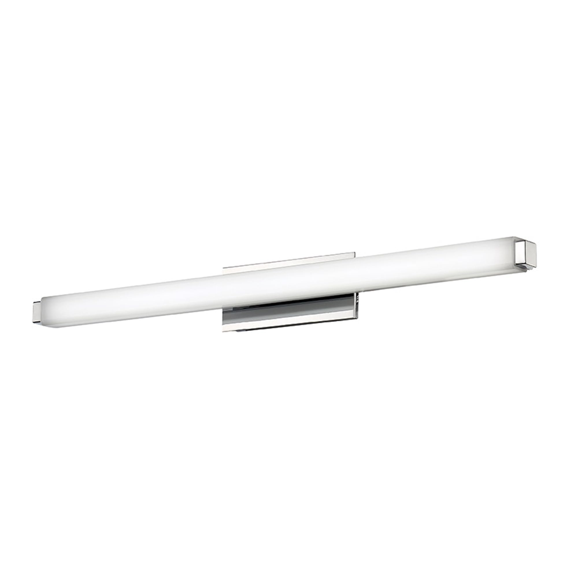 Modern Forms Mini Vogue 24-inch LED Bathroom Vanity Light - Chrome Finish, 2700K Warm White - Perfect for Bathroom, Powder Room, or Dressing Area Lighting