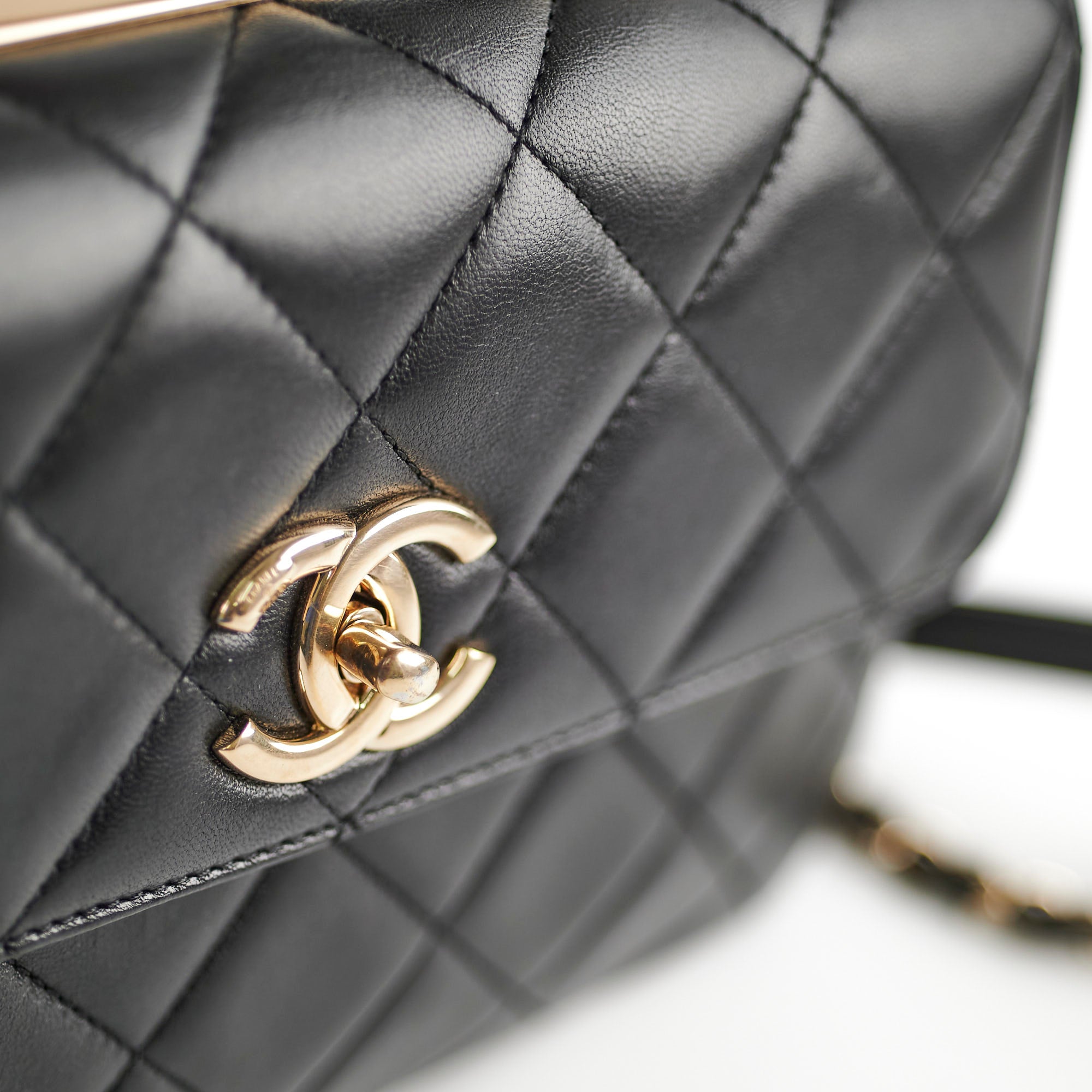 Chanel Trendy CC Small Flap Bag in Black - 24 Series with Removable Strap | Luxury Handbag for Women, Perfect for Parties & Evening Events
