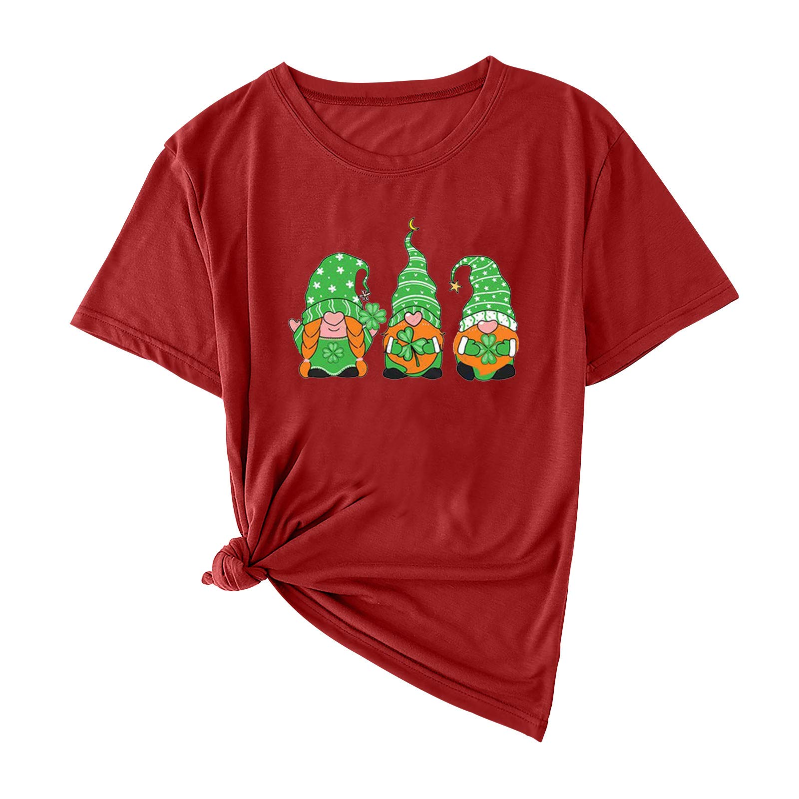 Funny St. Patrick's Day Graphic Women's T-Shirt - Short Sleeve Casual Top for Spring & Summer - Perfect for Parties, Festivals & Everyday Wear