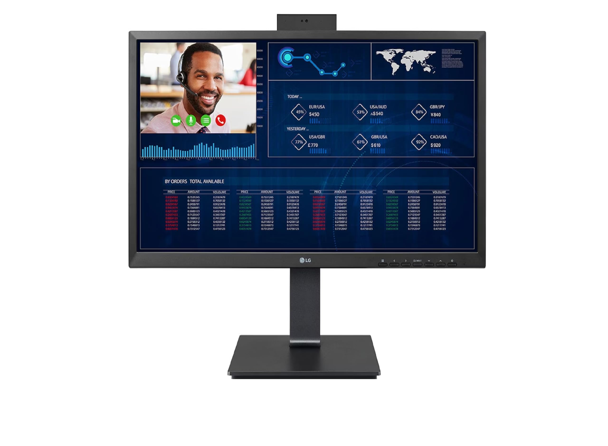LG 24CQ651W-BP 23.8