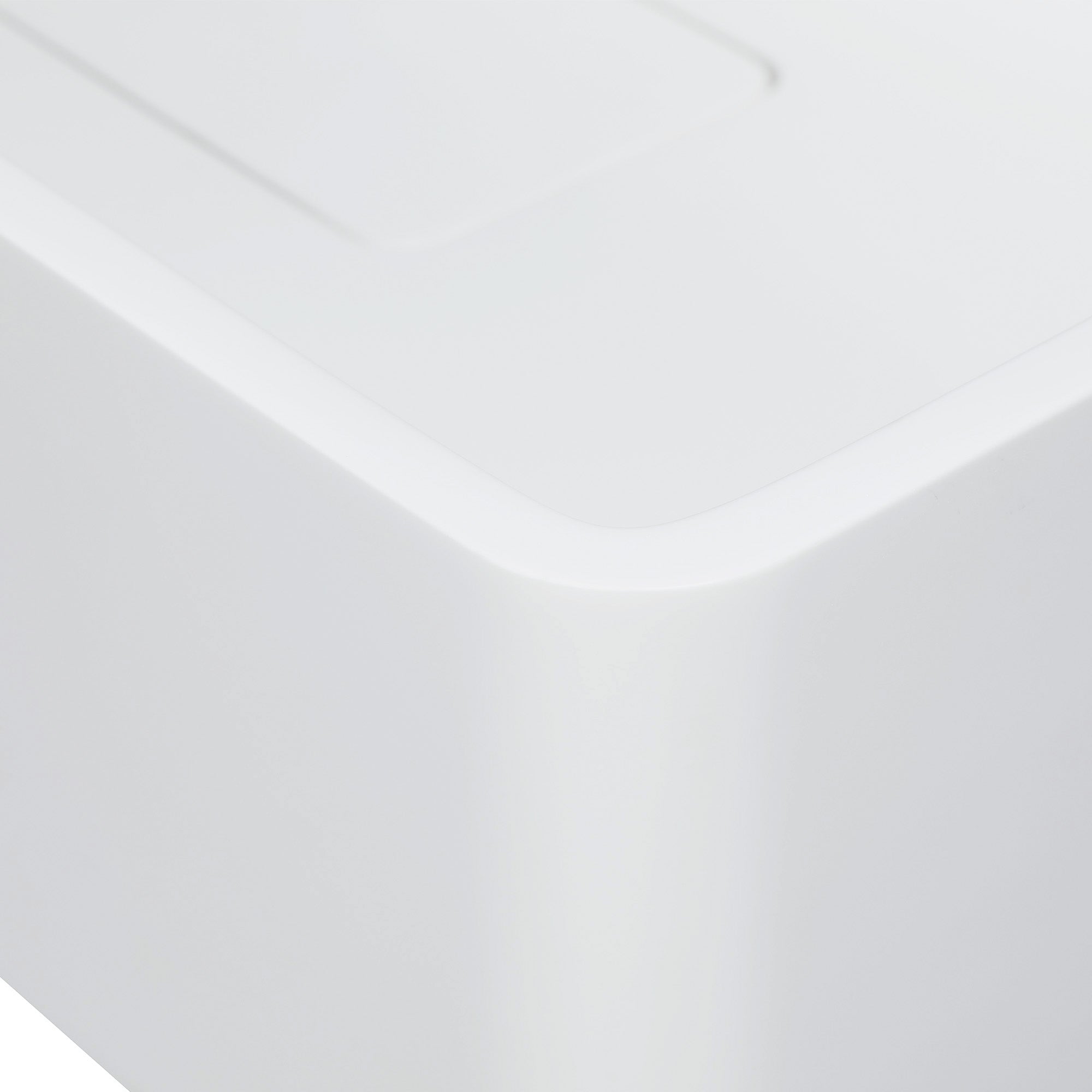 Ancona Holbrook White Bathroom Vessel Sink with Chrome Argenta Vessel Faucet - Perfect for Modern Bathroom Vanities and Powder Rooms
