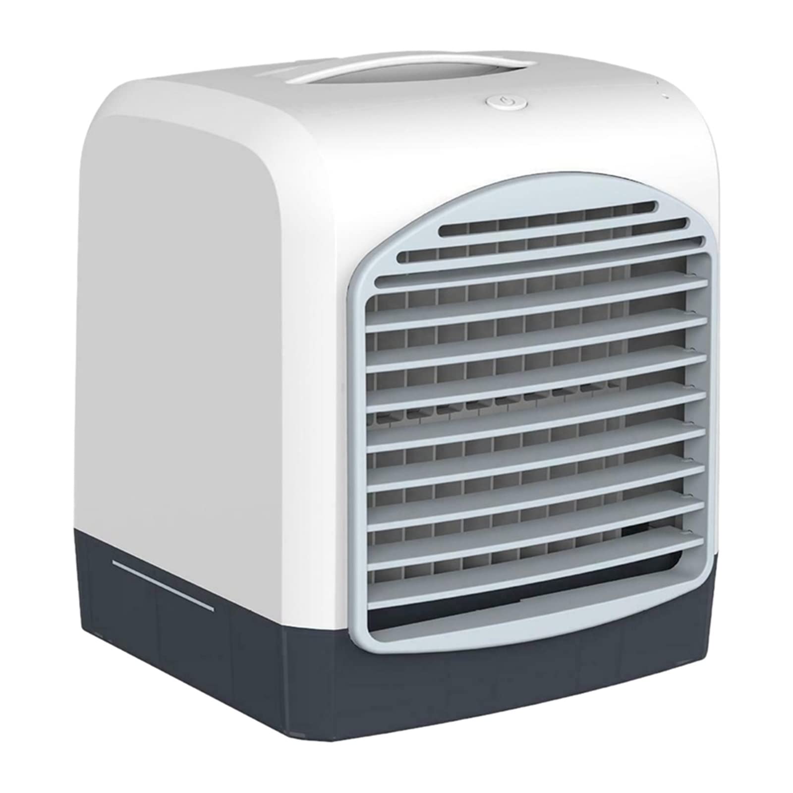 FEER Portable Desktop Air Conditioner - USB Small Fan with Cooling, Humidifier & Aromatherapy Functions - Compact Air Cooler with Ice Water Tank (128x129x165mm) - Perfect for Home, Office & Dorm Room Cooling