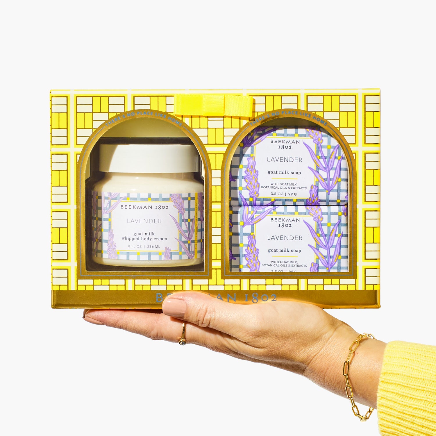 All is Calm Lavender Bodycare Gift Set - Relaxing Lavender Scented Bath & Body Collection for Women - Perfect for Self Care, Spa Nights & Gift Giving