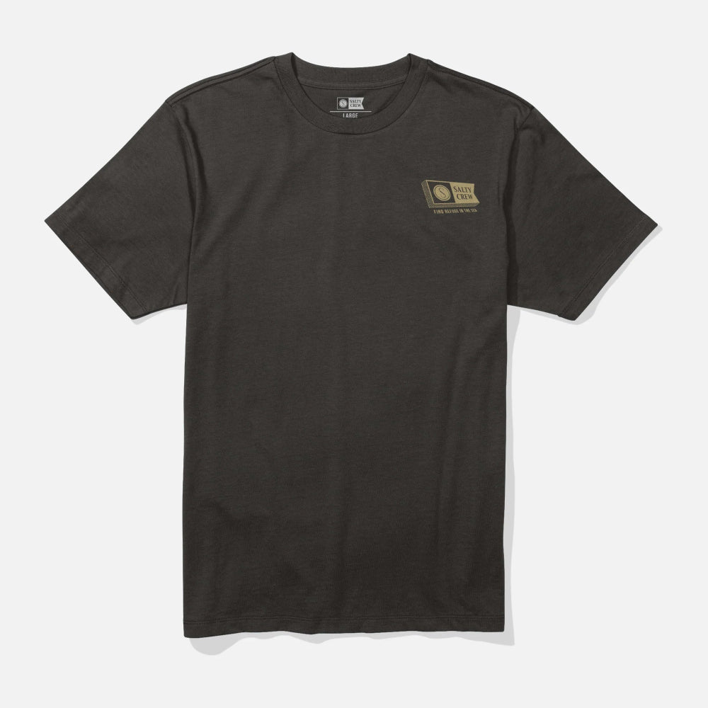 Salty Crew Alphabet Graphic T-Shirt for Men & Women - Casual Streetwear Style for Beach, Surfing & Everyday Wear
