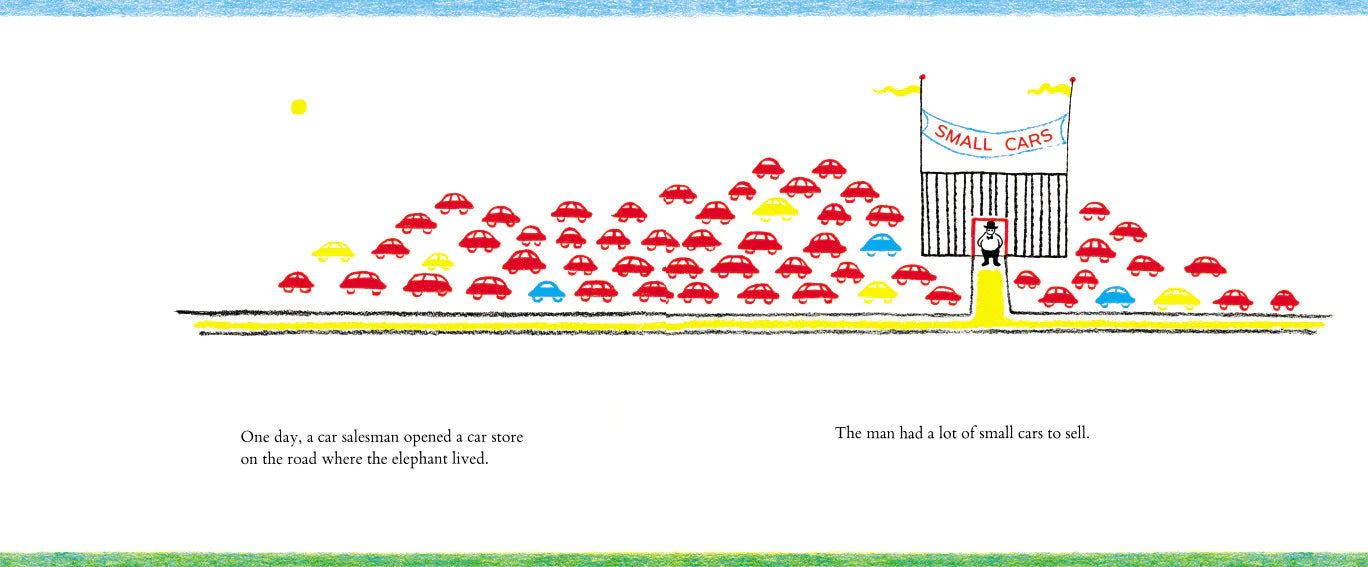 The Elephant Who Liked to Smash Small Cars - Fun Animal Story Book for Kids | Perfect for Bedtime Reading & Early Learning