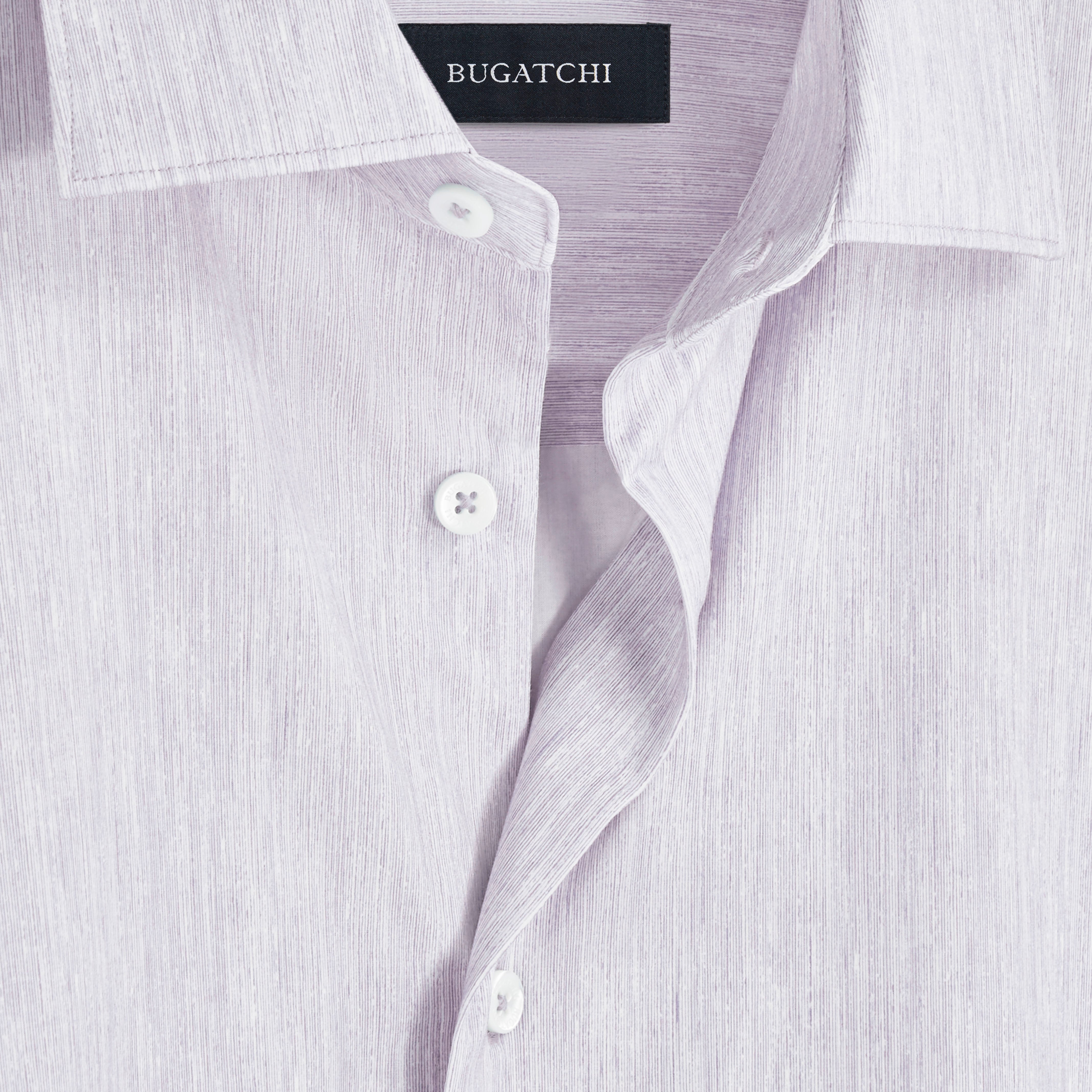 James Chambray Print OoohCotton Shirt for Men - Soft Casual Button Down Shirt with Comfort Fit - Perfect for Work, Date Night & Weekend Outings