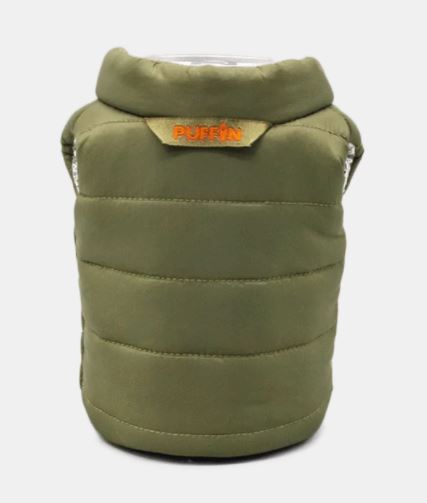 Green & Orange Beverage Vest - Insulated Cooler Vest for Outdoor Activities, Hiking, Camping & Sports