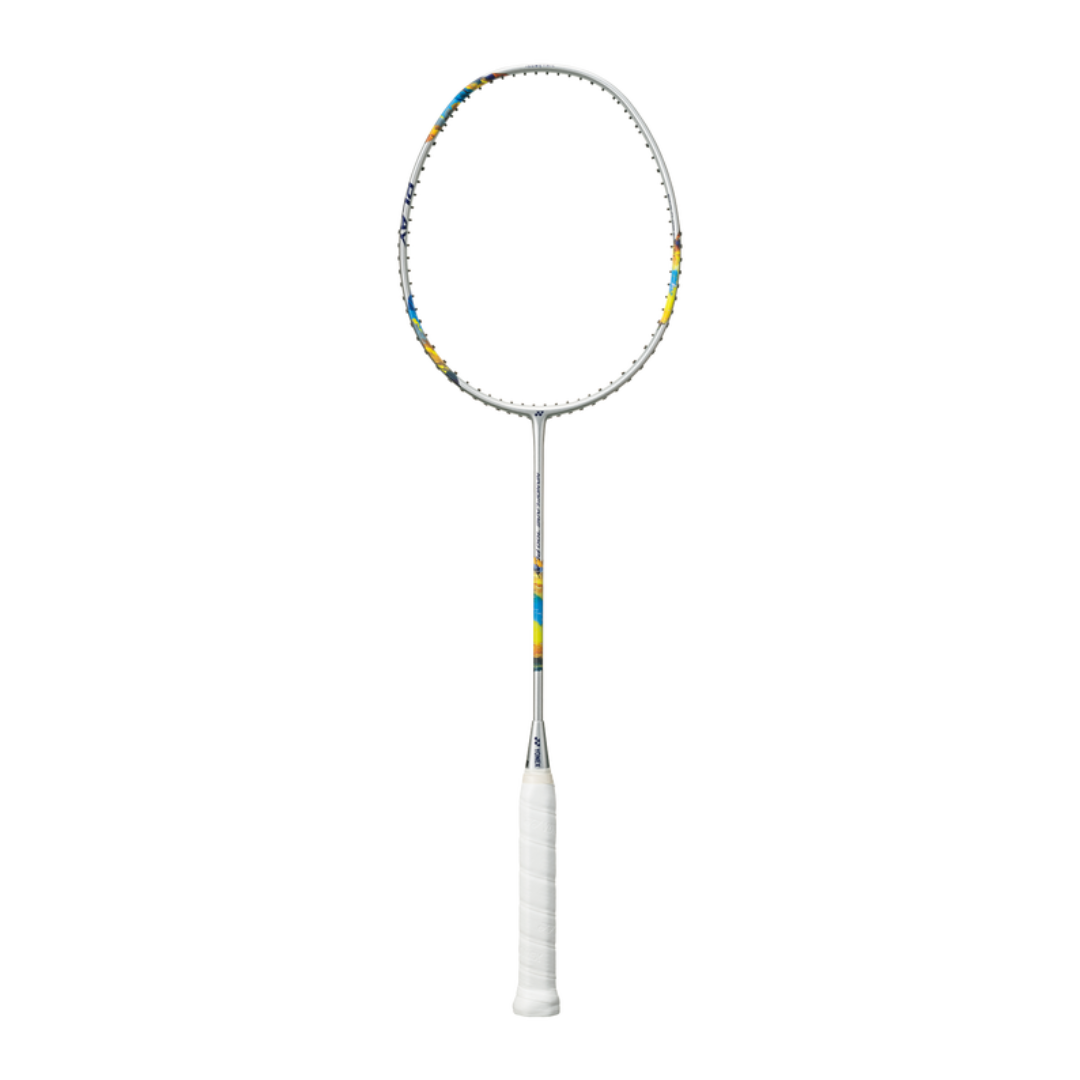 Yonex NanoFlare 700 Play Strung Badminton Racket - Lightweight Carbon Fiber Badminton Racquet for Intermediate Players - Perfect for Tournaments & Casual Play