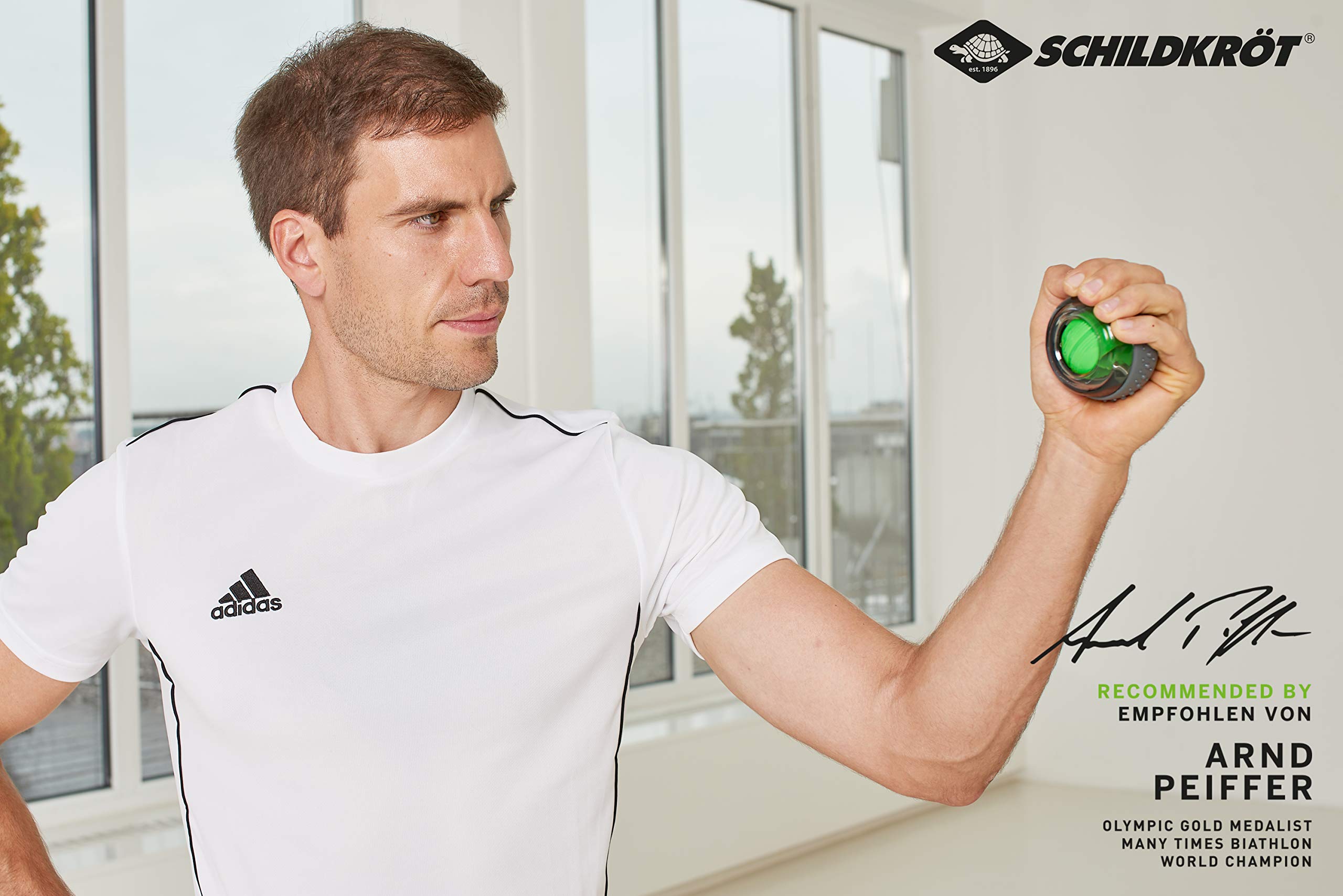 Schildkröt Fitness SPINBALL - 2020 Model | Fun Indoor/Outdoor Exercise Ball for Yoga, Pilates & Core Workouts | Perfect for Home Gym, Office & Physical Therapy