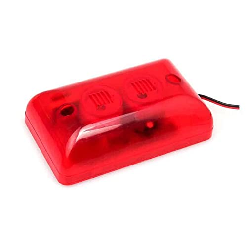 Wireless Door Alarm with 3/4 Mile Range & 120dB Siren - Flashing Strobe, Push Button & Contact Sensor - Ideal for Home Security, Business Entry Alerts & Elderly Safety Monitoring