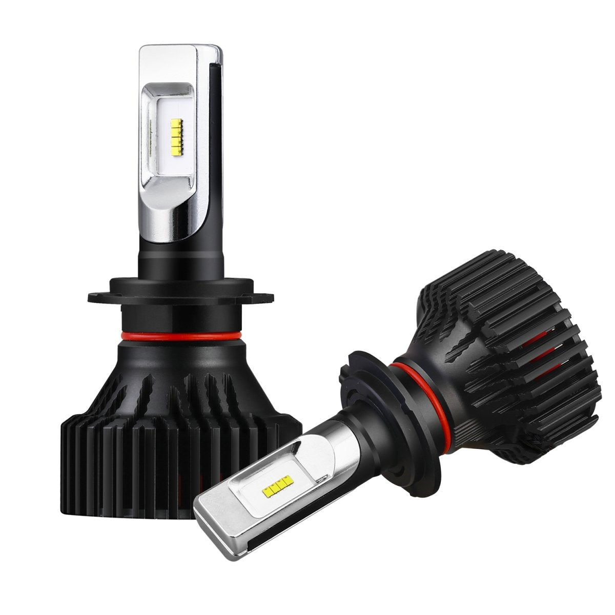 H7 LED Headlight Bulbs 6500K Xenon White - Super Bright Fog Lights for Cars & Trucks | Perfect for Night Driving & Off-Road Adventures
