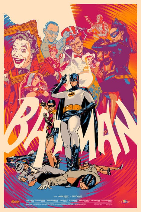 Batman (1966) TV Series Collectible Action Figure - Limited Edition Variant for DC Comics Fans & Superhero Collectors | Perfect for Display, Gifts, and Cosplay Events