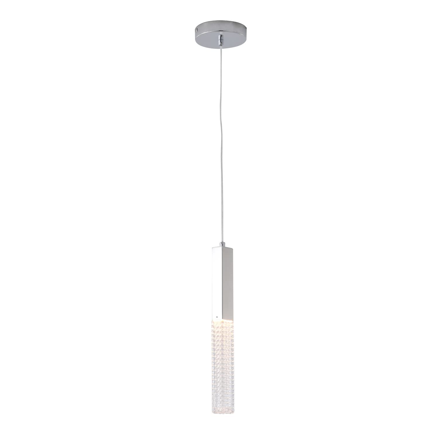 Modern LED Pendant Light - Energy Efficient Hanging Fixture for Kitchen Island, Dining Room & Bedroom Decor | Dimmable Ambient Lighting for Home & Office Spaces