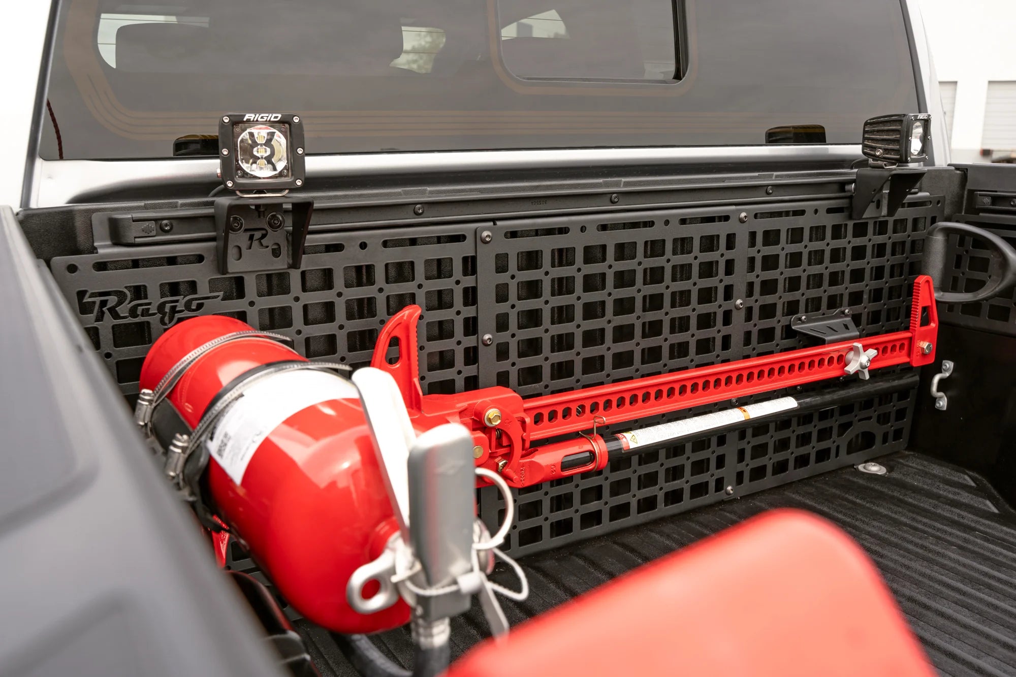 Rago Fabrication MOLLE Bed Panels for 2024+ Toyota Tacoma - Heavy Duty Truck Storage System for Off-Road Gear & Camping Equipment