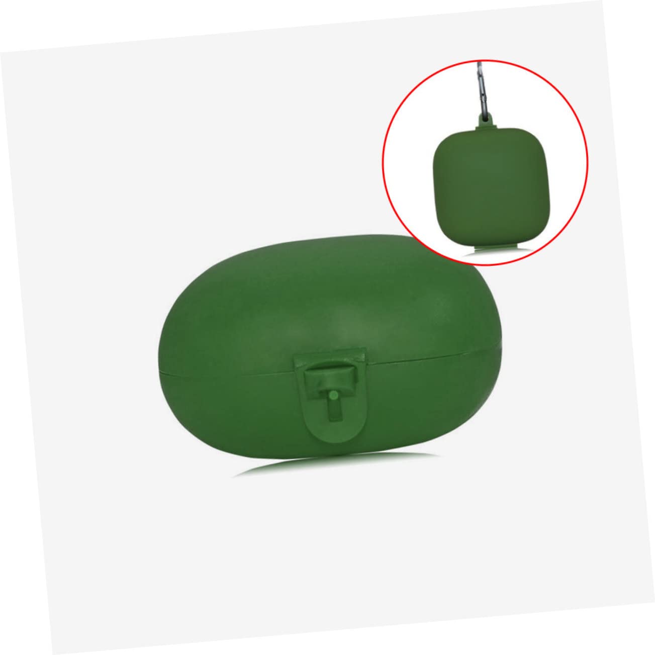 Gadpiparty Headphone Cover - Anti-Scratch Silicone Case with Metal Buckle for Pro Headphones | Protective Storage for Travel, Gym & Office Use