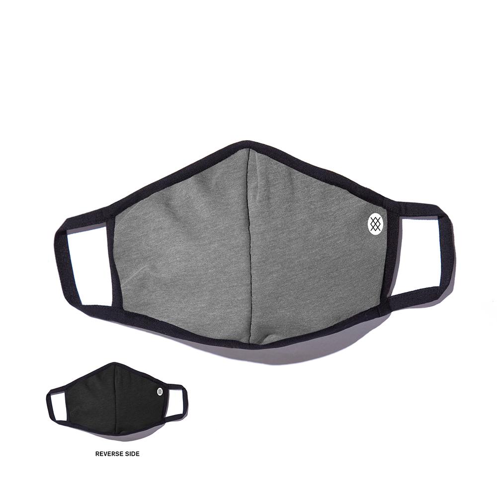 Stance Solid Grey Face Mask - Breathable & Comfortable for Daily Wear, Outdoor Activities & Sports - Reusable & Washable for Men & Women