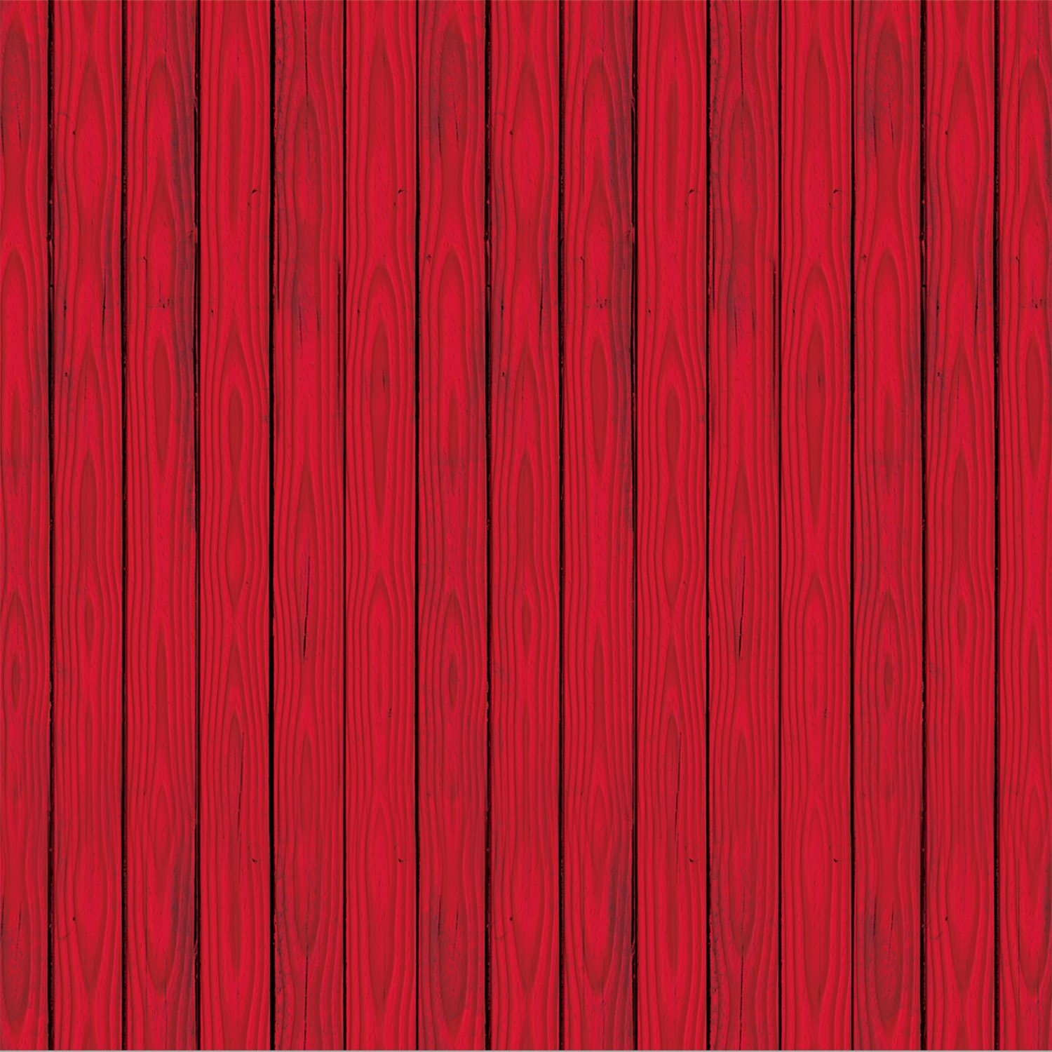 Beistle 4' x 30' Western Decorative Red Barn Siding Backdrop - 6 Pack (1/Pkg) | Perfect for Western Themed Parties, Photo Booths, and Farmhouse Decor