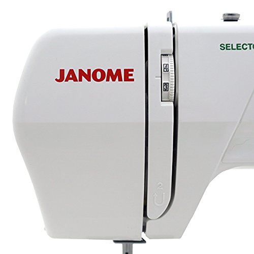 Janome 2212 Sewing Machine with 10 Built-in Stitches - Free Bonus Accessories Kit | Perfect for Beginners, Home DIY Projects & Quilting | Heavy Duty Metal Frame & Easy Threading System