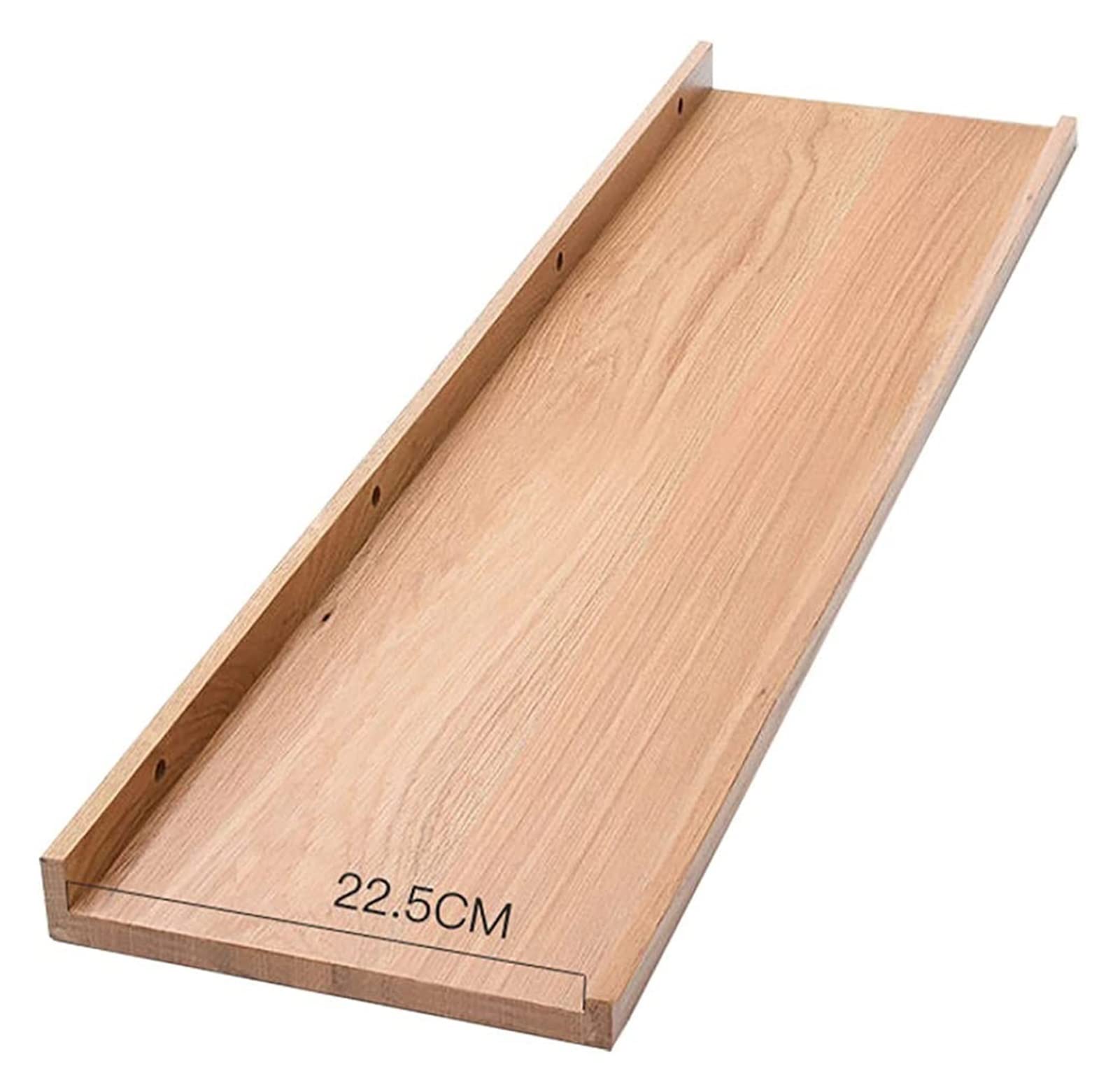 Pine Wood Floating Shelves - 47.2 Inch Wall Mounted Storage Display Shelf for Books, Plants & Decor | Rustic Wood Color Organizer for Bedroom, Living Room, Bathroom, Kitchen & Office | Perfect for Home Organization & Space Saving Solutions