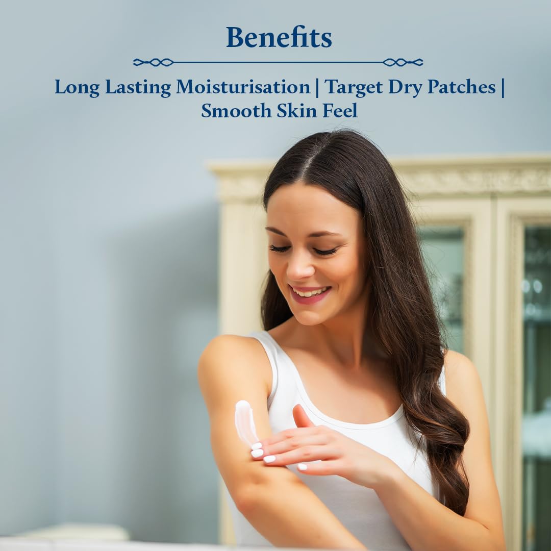 Blue Nectar Ultra Hydrating Warm Vanilla Body Lotion for Dry & Oily Skin with Plant-Based Vitamin E | Natural Body Butter & Winter Moisturizer | Deep Hydration for Face & Body | 16 Herbs Formula | 200ml | Perfect for Daily Skincare & Cold Weather Protection