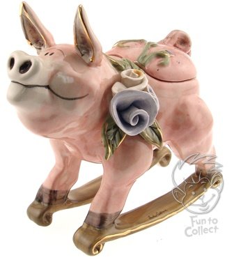 Blue Sky Pig Tail Tea Light Holder - Decorative Candle Holder for Home, Wedding, Party & Outdoor Decor