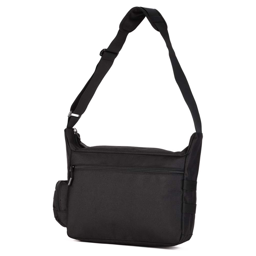 CREATOR Tactical Messenger Bag - Military Style Crossbody Shoulder Bag for Men & Women, Durable Laptop Briefcase for Work, Travel & Outdoor Adventures (Fits 15.6