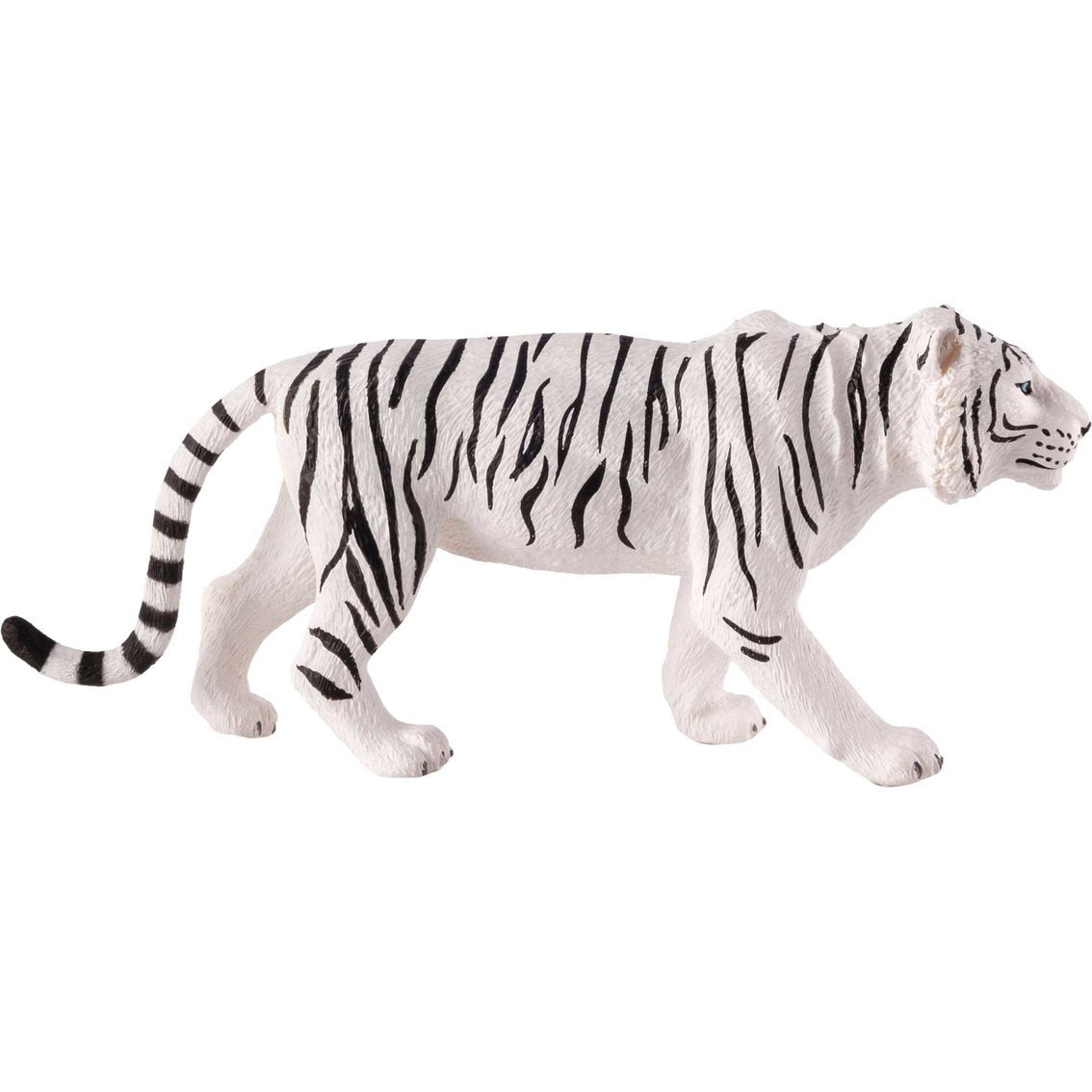 Mojo Animal Planet White Tiger Figurine - Realistic Wildlife Collectible for Home Decor, Gifts & Diorama Scenes