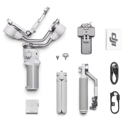 DJI RS4 Mini Combo - Lightweight 3-Axis Gimbal Stabilizer for Mirrorless Cameras | Perfect for Vlogging, Travel Filming & Content Creation