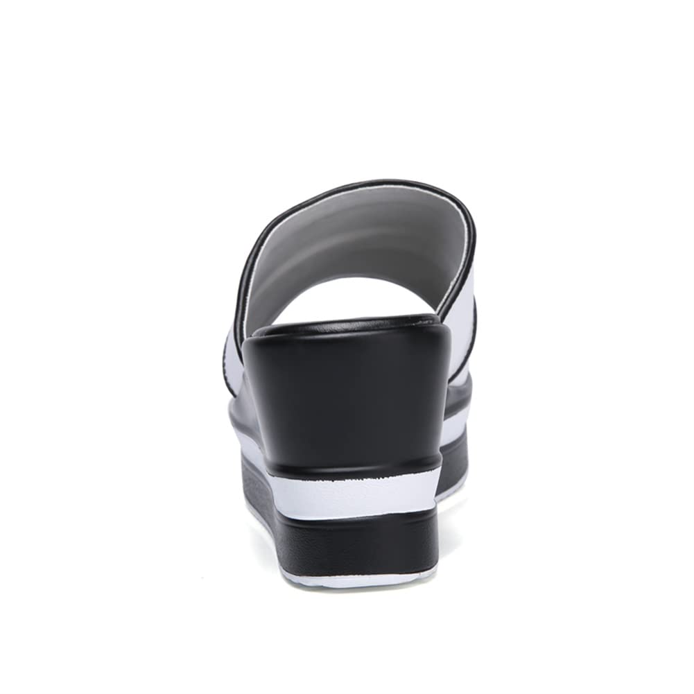 Women's Casual Platform Sandals with Wedge Heel - Comfortable Summer Beach Shoes for Walking, Travel & Outdoor Activities