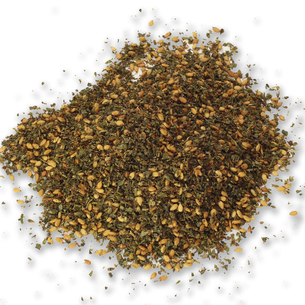 Organic Palestinian Za'atar Spice Blend - Authentic Middle Eastern Seasoning for Bread, Salads & Grilled Meats | Premium Herbs & Spices for Cooking & Baking