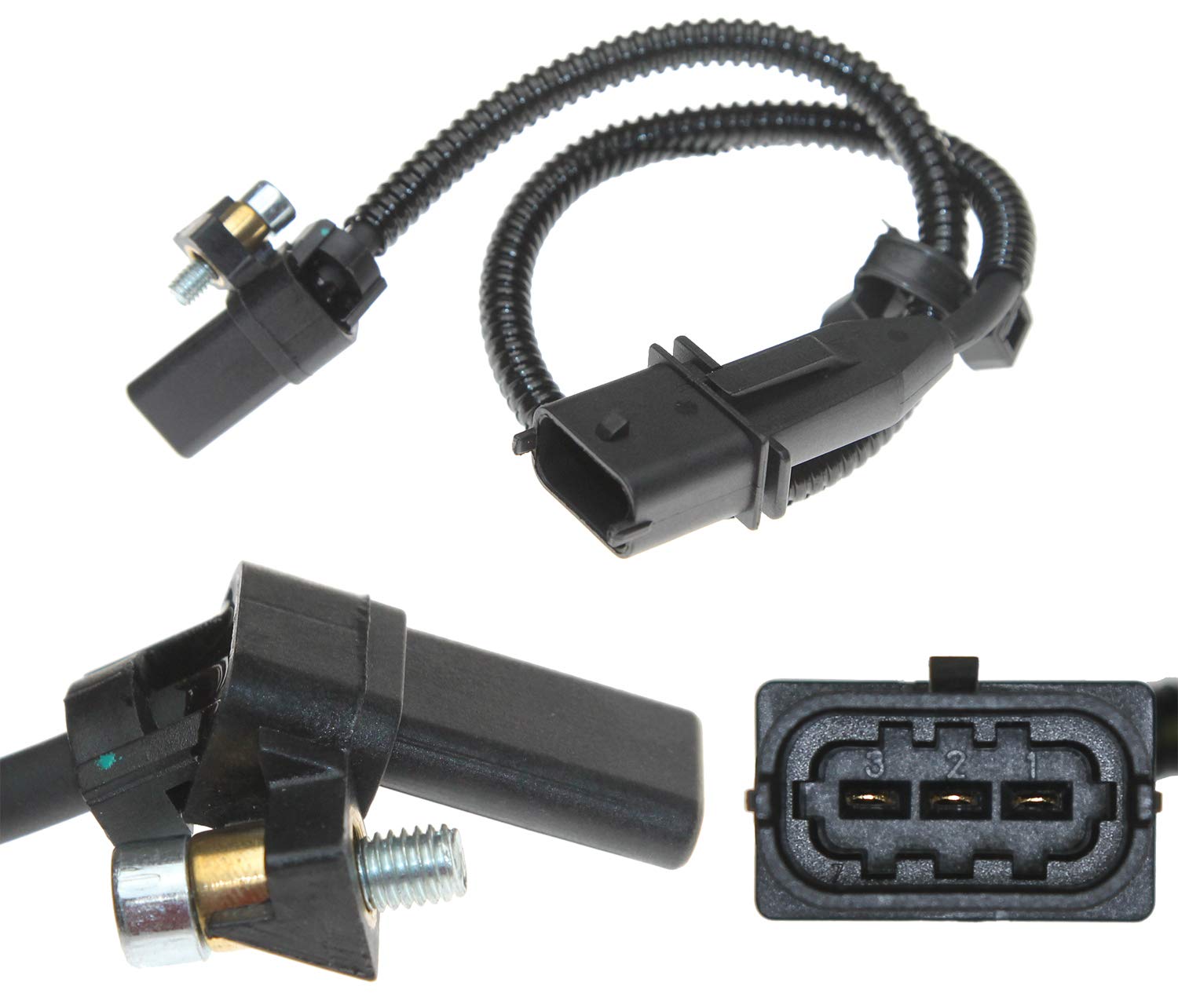 Walker Products 235-1455 Crankshaft Position Sensor - Compatible with Multiple Vehicle Models - High Performance Engine Sensor for Smooth Driving & Diagnostics