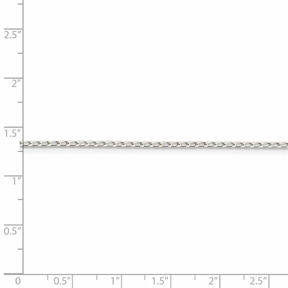925 Sterling Silver 1.5mm Open Link Chain Anklet or Necklace - Dainty Layering Jewelry for Women, Perfect for Beach Vacation & Everyday Wear