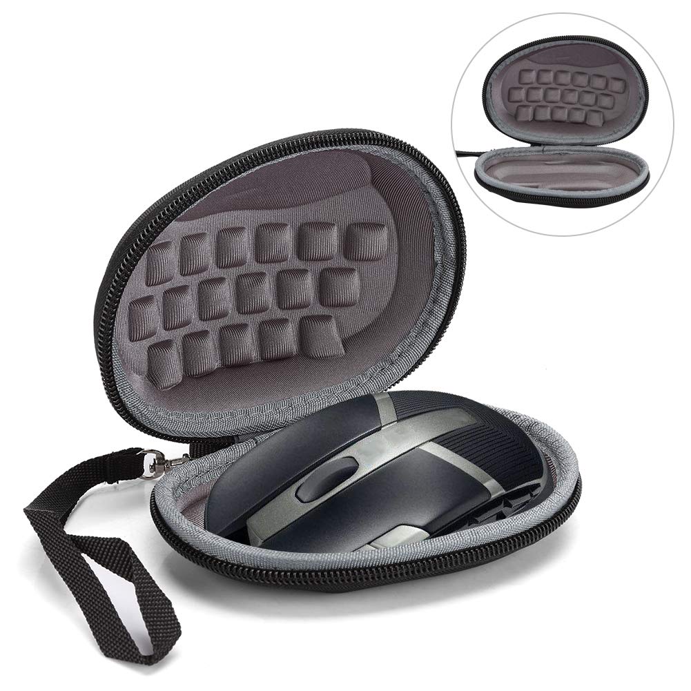 Premium EVA Hard Travel Case for Logitech MX Master 3/2S/602/G700S Wireless Mouse - Durable Protective Storage Bag for Business Travel, Office & Home Use