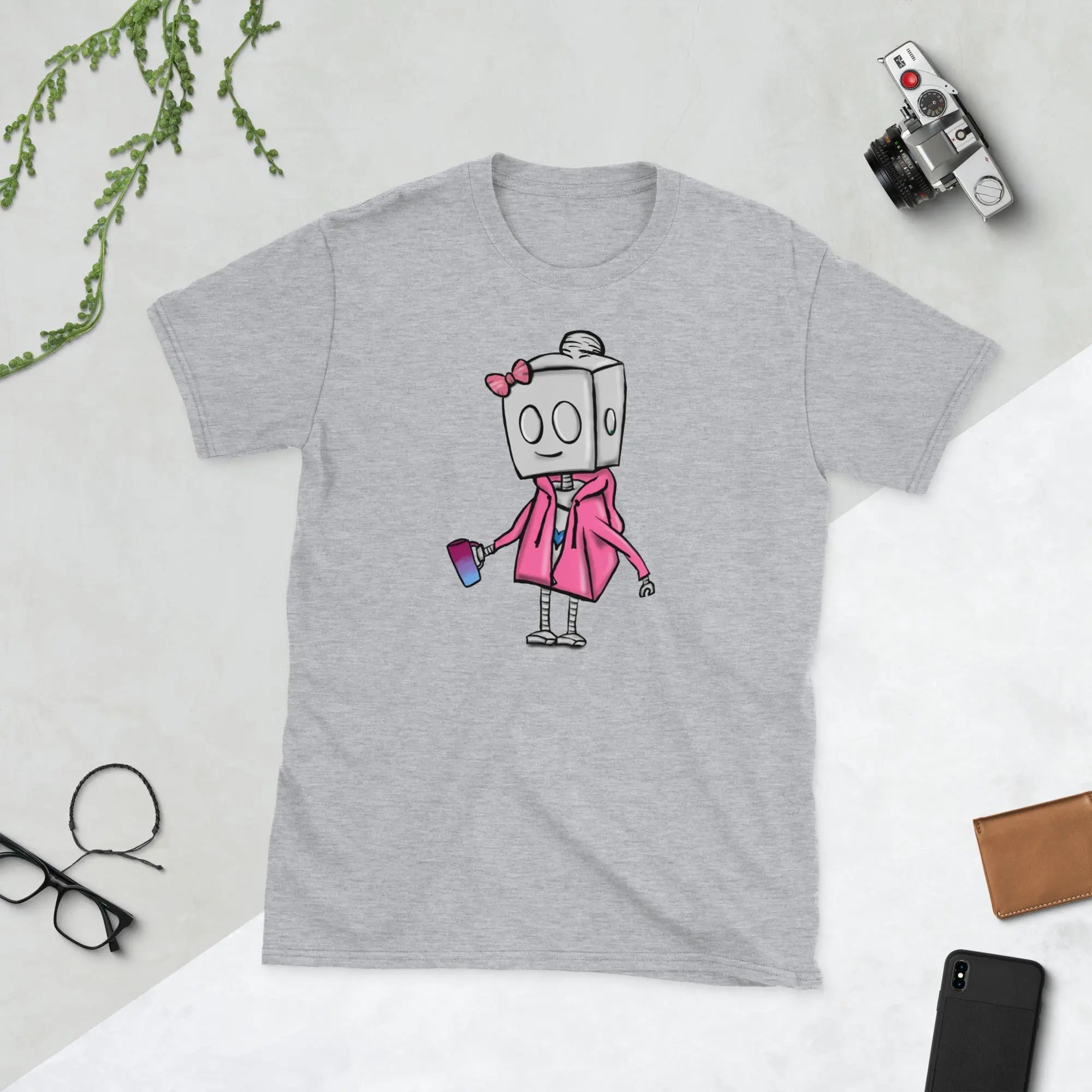 Adorable Potter Robot Premium T-Shirt, Hoodie & Mug - Unisex Gift for Fans, Cosplay & Everyday Wear