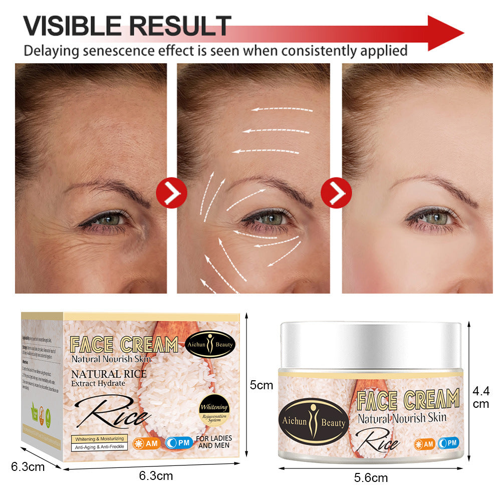 Hydrating & Brightening Skincare Set - Face Moisturizer & Serum for Glowing Skin - Perfect for Daily Routine & Night Care