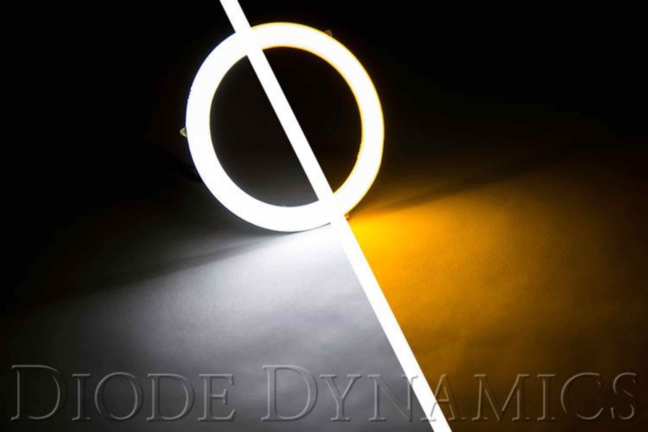 Halo Lights LED 185mm Switchback Pair - Diode Dynamics - Perfect for Car Headlight Upgrades & Customization