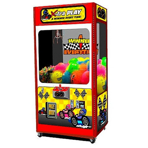 Racer Crane Claw Machine - Arcade Prize Game for Kids & Adults - Fun for Parties, Carnivals, and Home Entertainment
