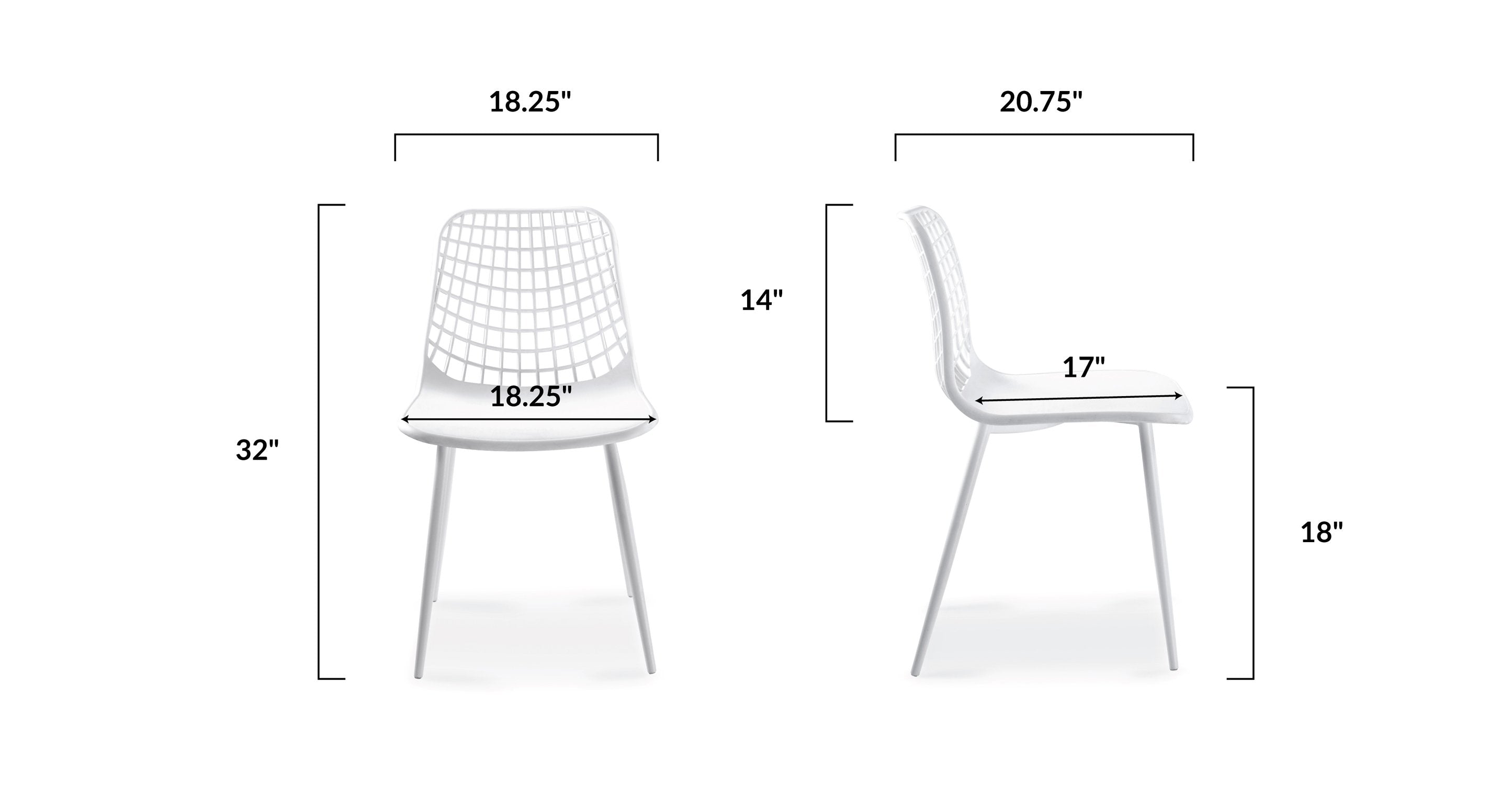 Marais Dining Chair - Modern Wooden Dining Chair for Kitchen, Dining Room & Office - Comfortable & Stylish Home Furniture for Everyday Use