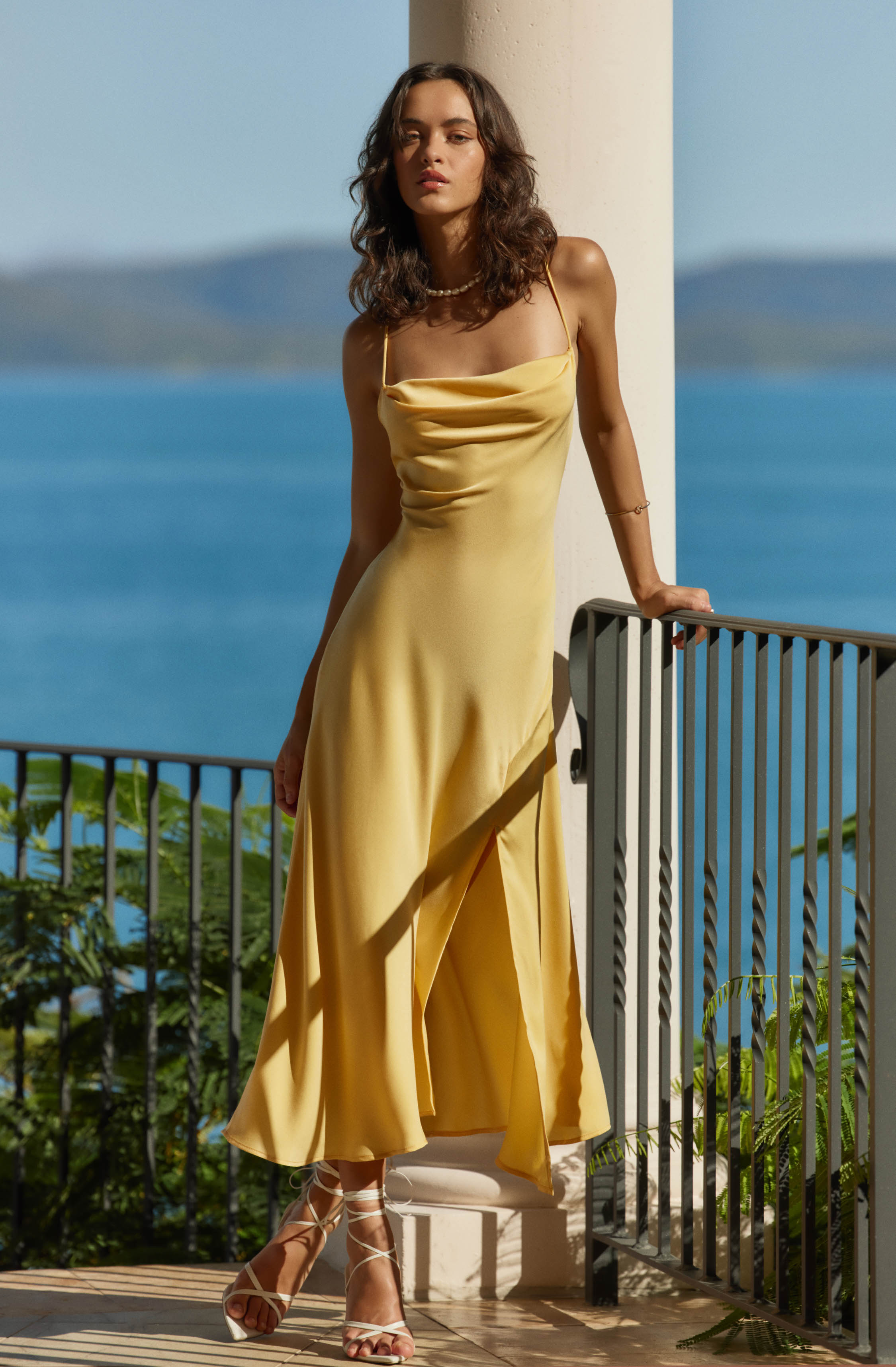 Gaia Midi Dress - Flowy Boho Summer Dress for Women | Perfect for Beach Vacations, Date Nights & Casual Outings