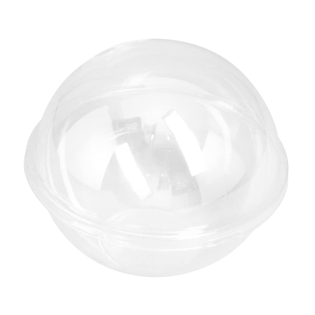 Restaurantware Thermo Tek 12oz Clear Plastic Salad Bowls with Airtight Dome Lids - 50 Pack Disposable Food Containers for Fresh Salads, Meals & Takeout | Perfect for Restaurants, Catering & Meal Prep