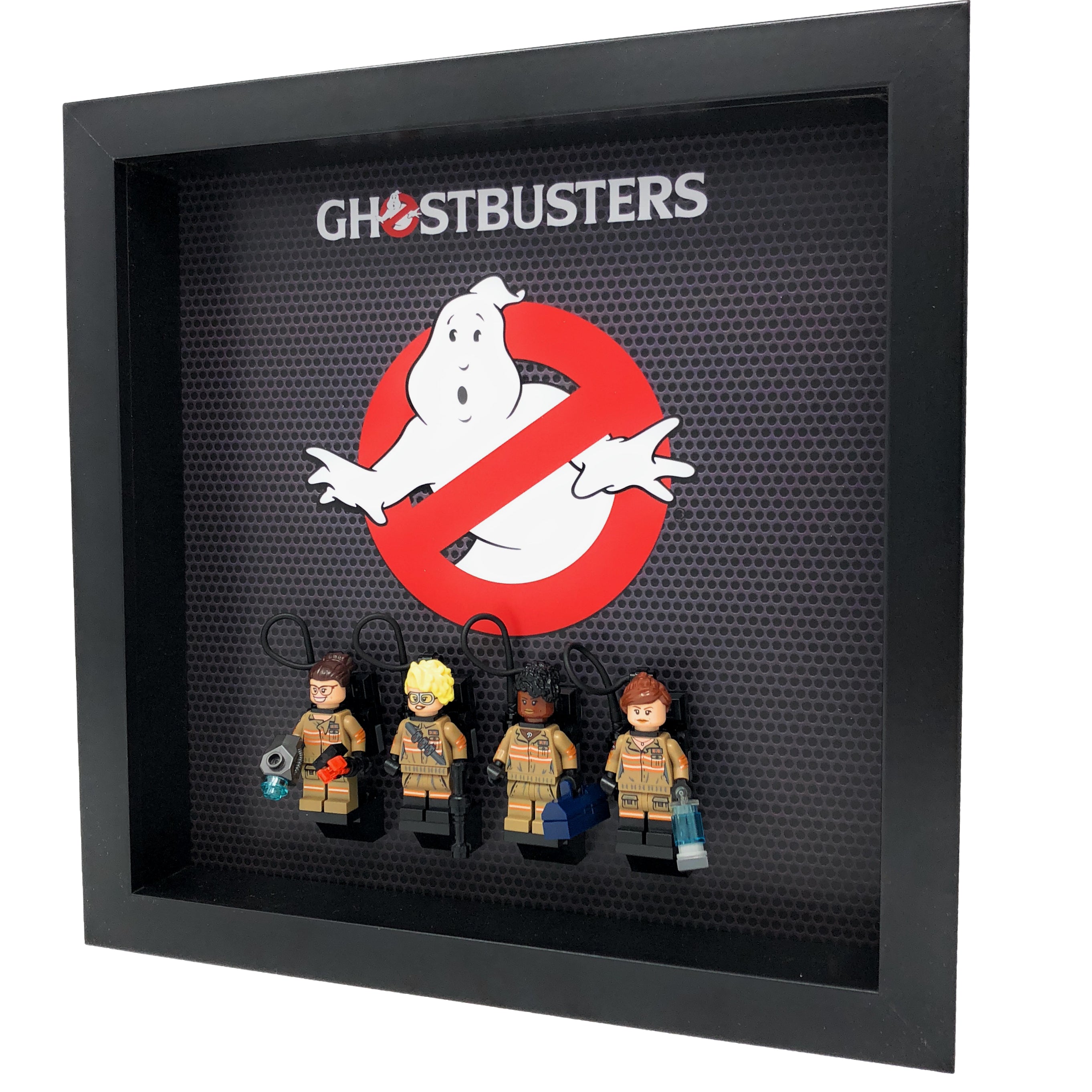Lego® Ghostbusters Ecto-1 & Ecto-2 Minifigure Display Frame - Perfect for Collectors & Home Decor