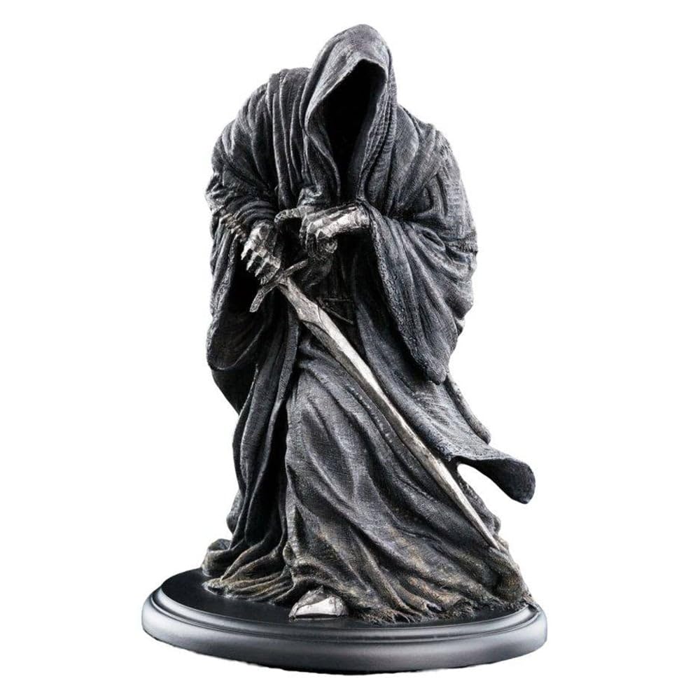 Premium Polystone Ringwraith Statue from Lord of The Rings by Weta Workshop - Collectible Mini Figure for Home Decor, Movie Fan Gift & Fantasy Display
