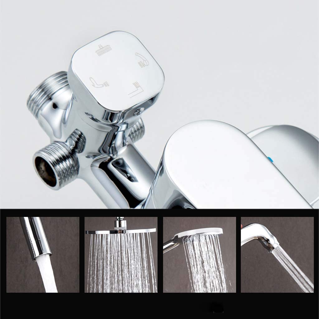 **High Pressure Shower Spray Gun with Wall Mount Rack - Bathroom Cleaning Tool for Washing Machine, Tiles, and Pets | Durable Household Shower Set for Deep Cleaning & Car Washing**